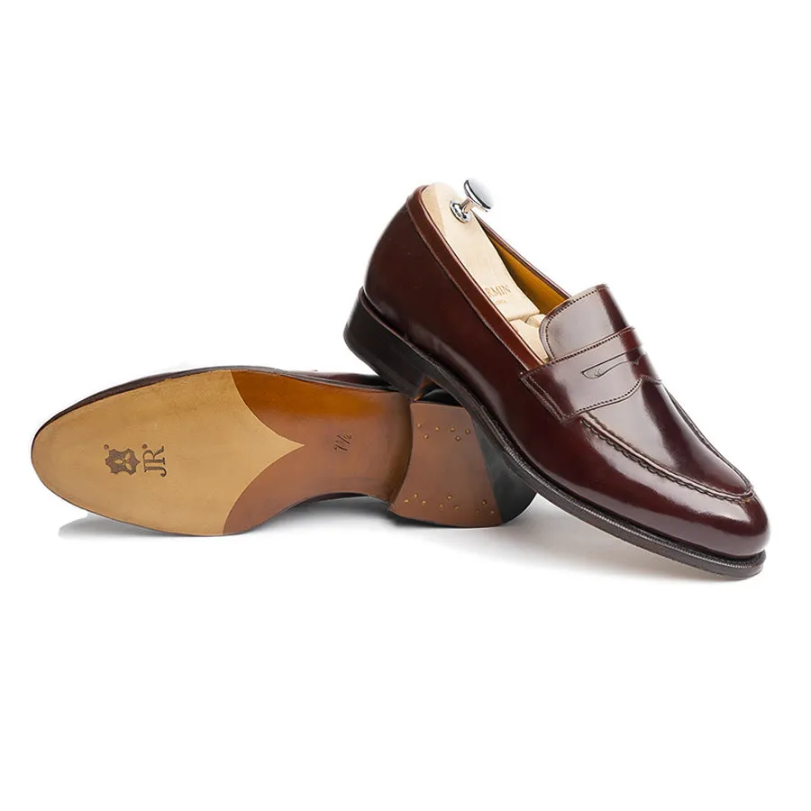 101484 - BURGUNDY SHELL CORDOVAN - E