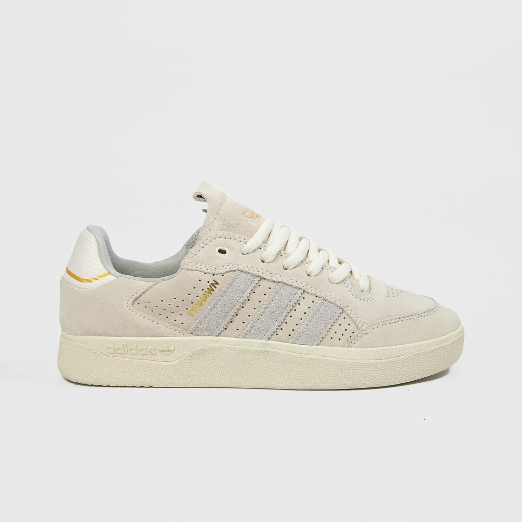 Adidas Skateboarding - Tyshawn Jones Low Pro Shoes - Cloud White / Grey One / Cloud White