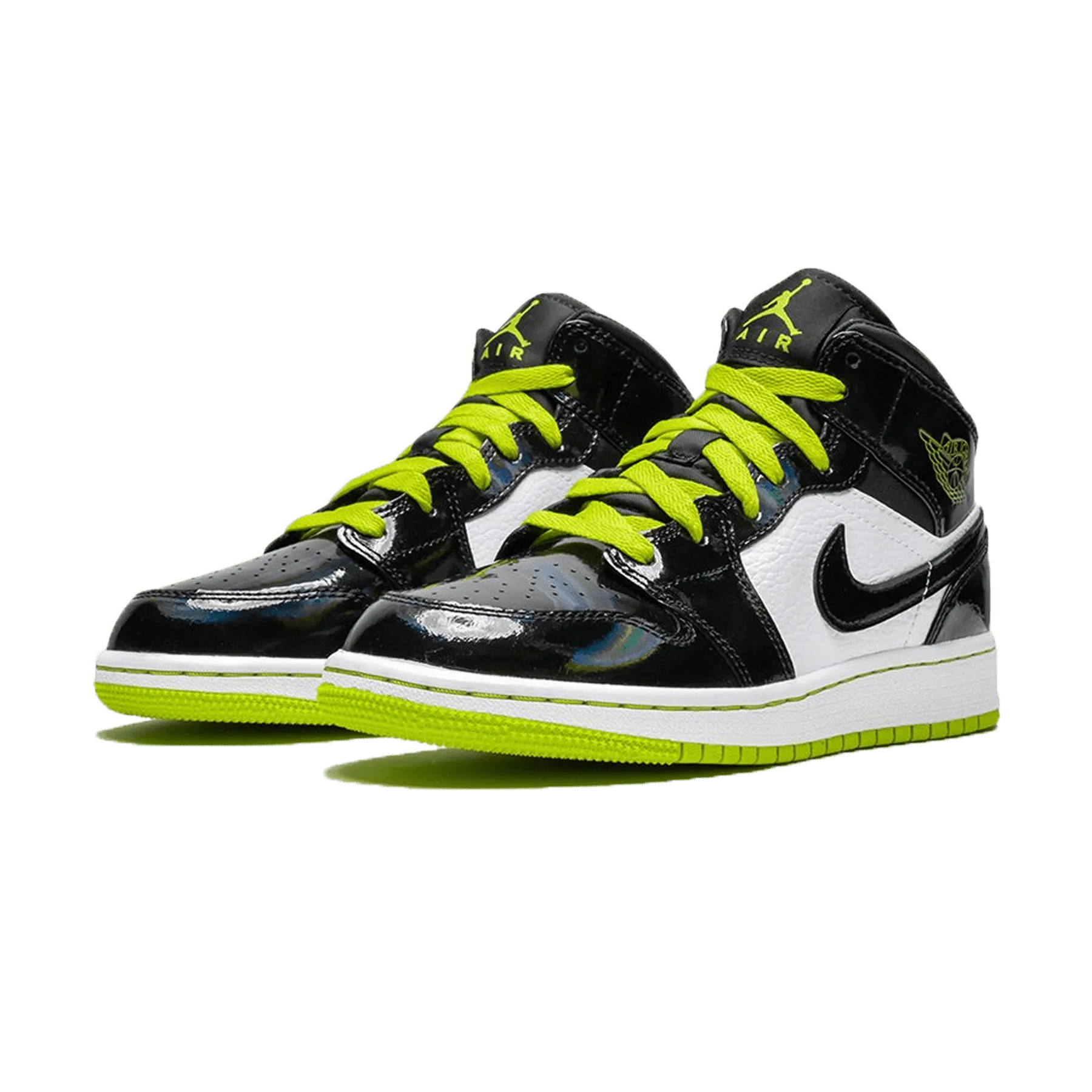 Air Jordan 1 Mid SE GS 'Black Cyber'