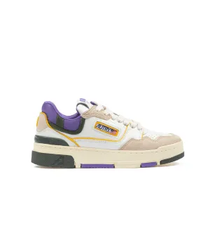 Autry Clc Low Bianco Viola Donna