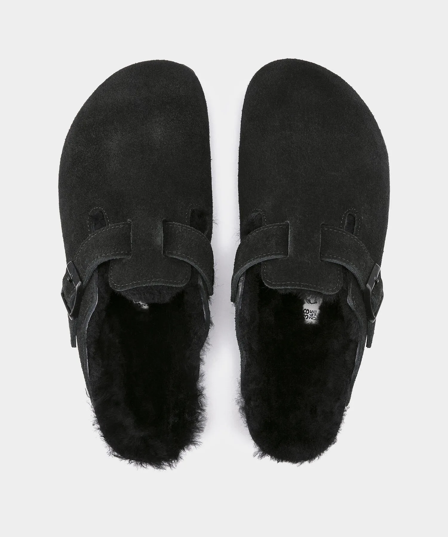 Birkenstock Boston Shearling in Black