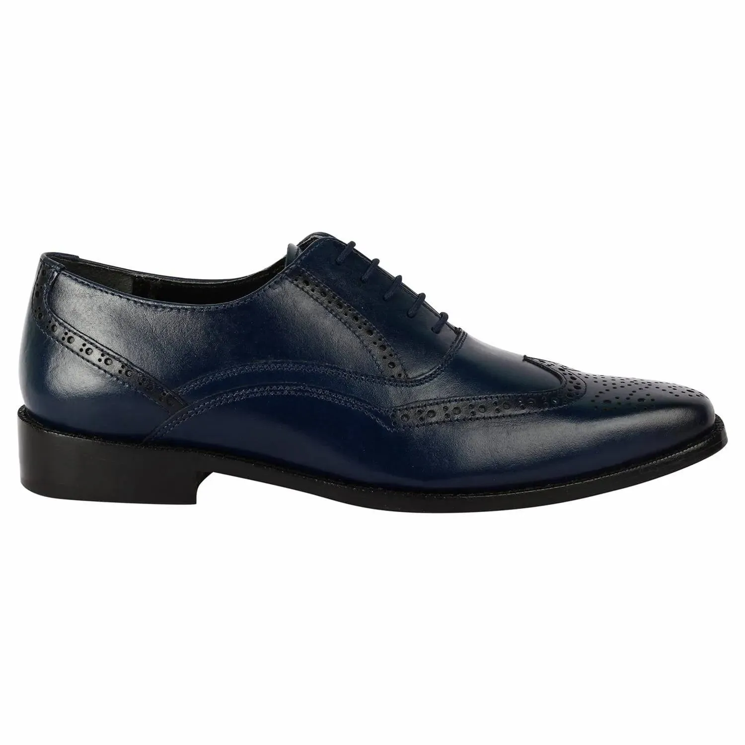 Bubble Leather Oxford Style Dress Shoes