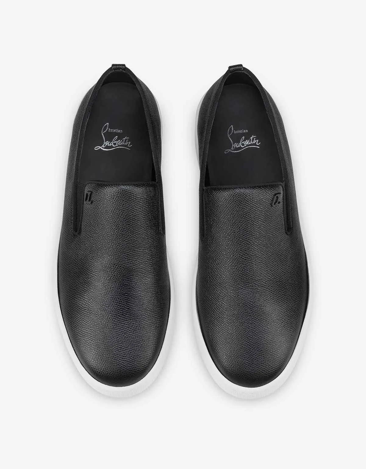 Christian Louboutin Black Boatissimo Trainers -