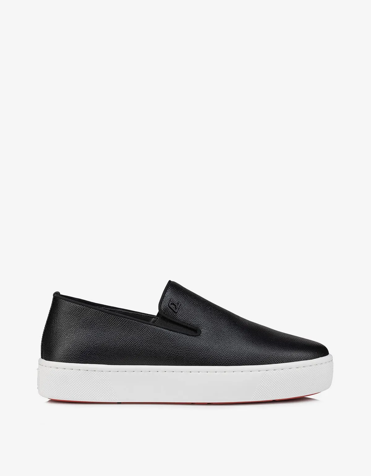 Christian Louboutin Black Boatissimo Trainers -