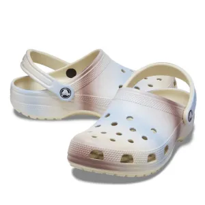 Crocs - Classic Clog Colour Dipped Bone Multi NOT RETURNABLE