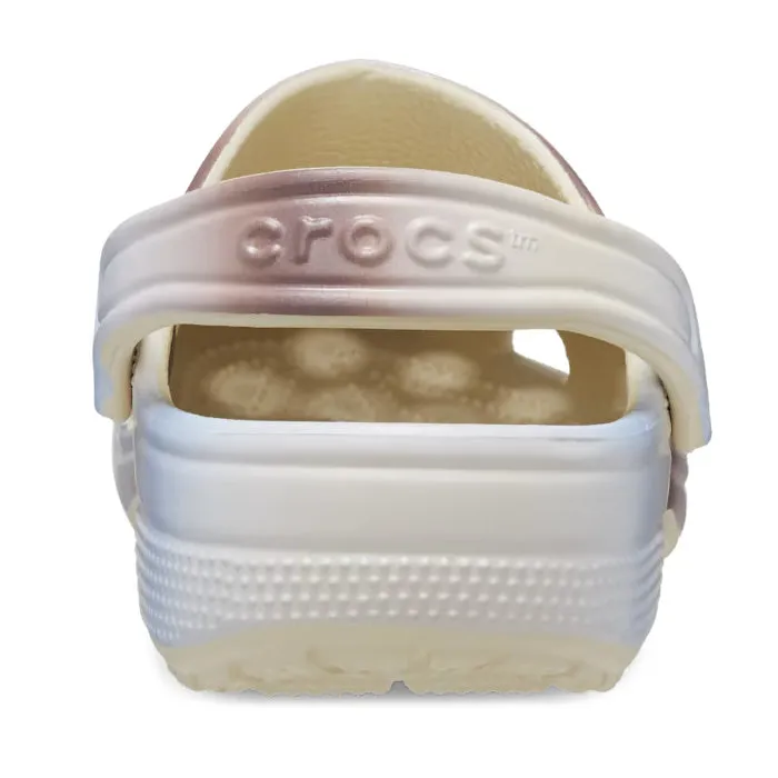 Crocs - Classic Clog Colour Dipped Bone Multi NOT RETURNABLE