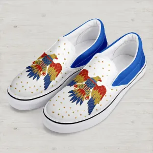 Gearhomie Elvis Eagle Slip On Shoes