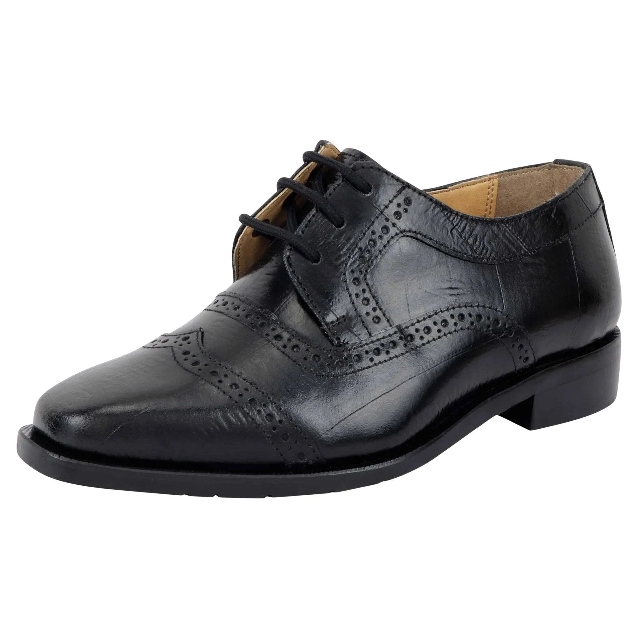 Harp Leather Oxford Style Dress Shoes