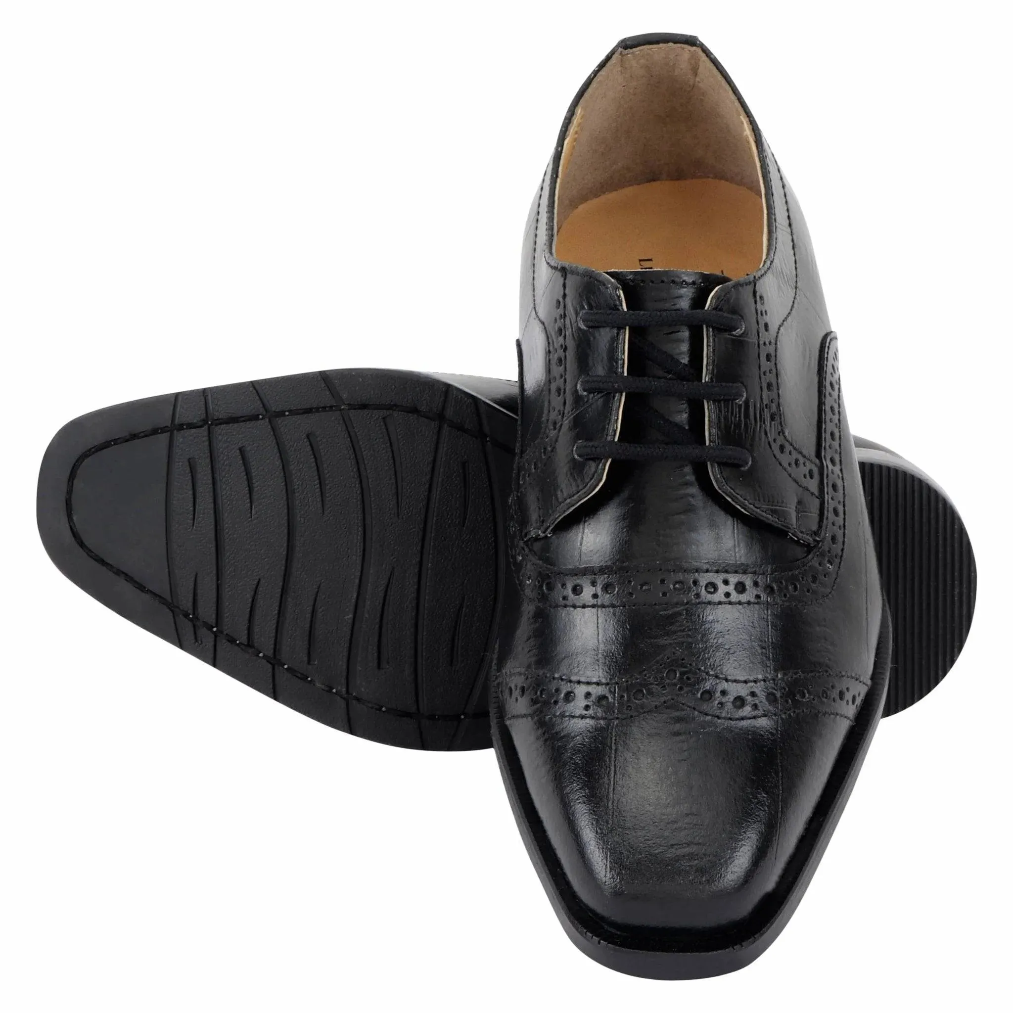 Harp Leather Oxford Style Dress Shoes