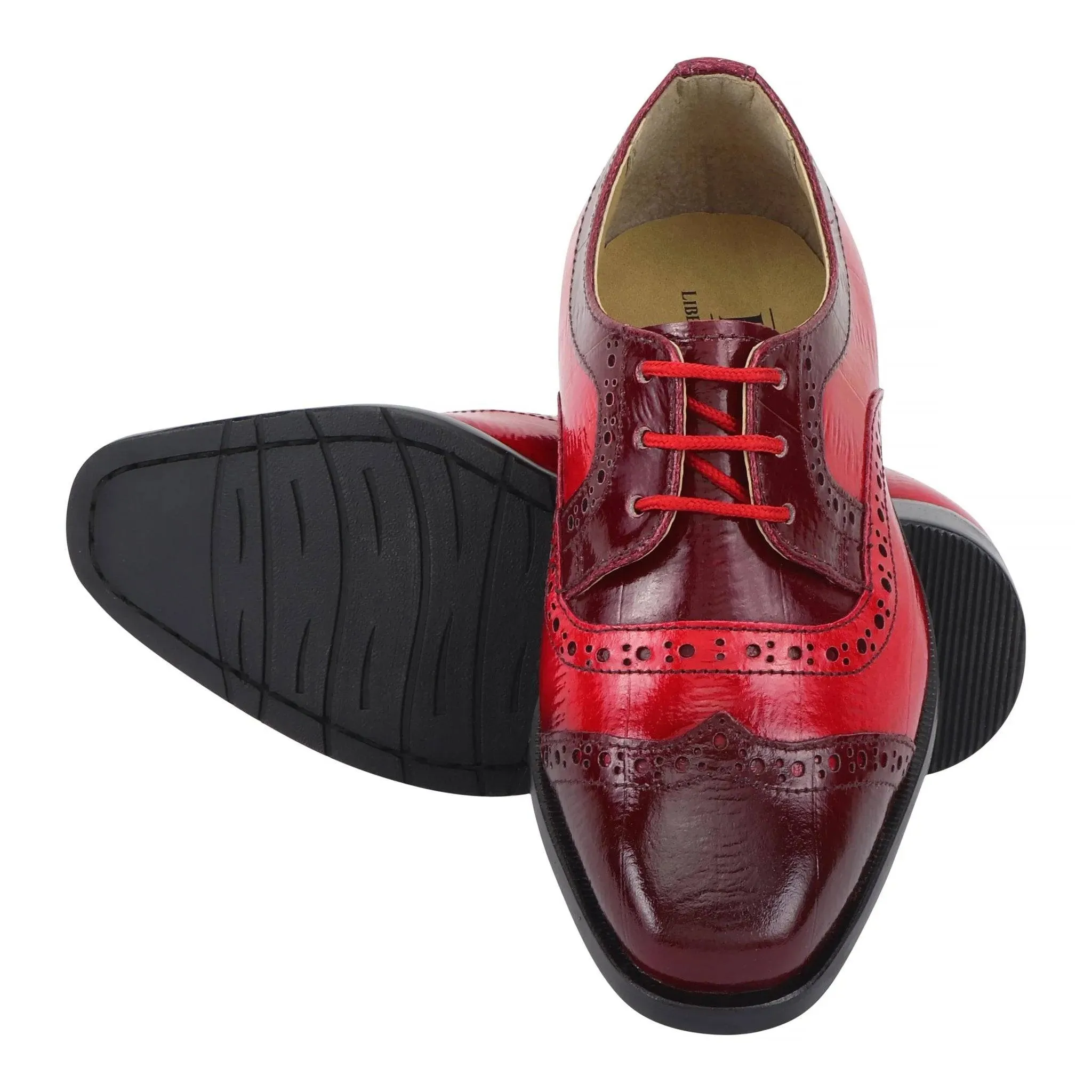 Harp Leather Oxford Style Dress Shoes