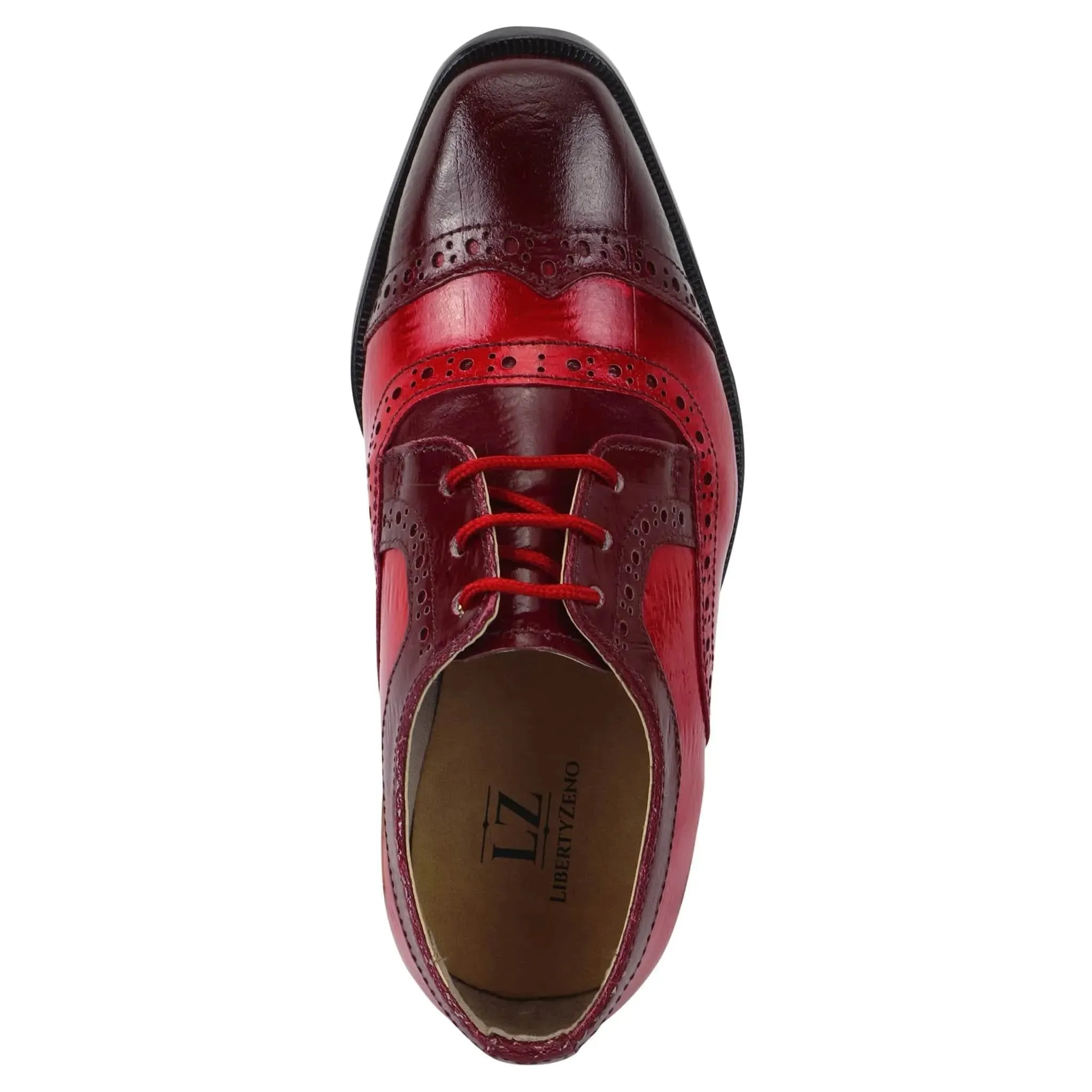 Harp Leather Oxford Style Dress Shoes