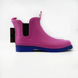 Hot Pink and Black 100% Rubber Stompers Boots