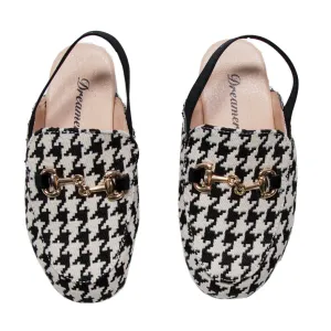 HOUNDSTOOTH SLINGBACK SHOES