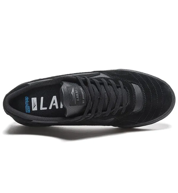 Lakai Cambridge - Black Gold Suede Skate Shoes