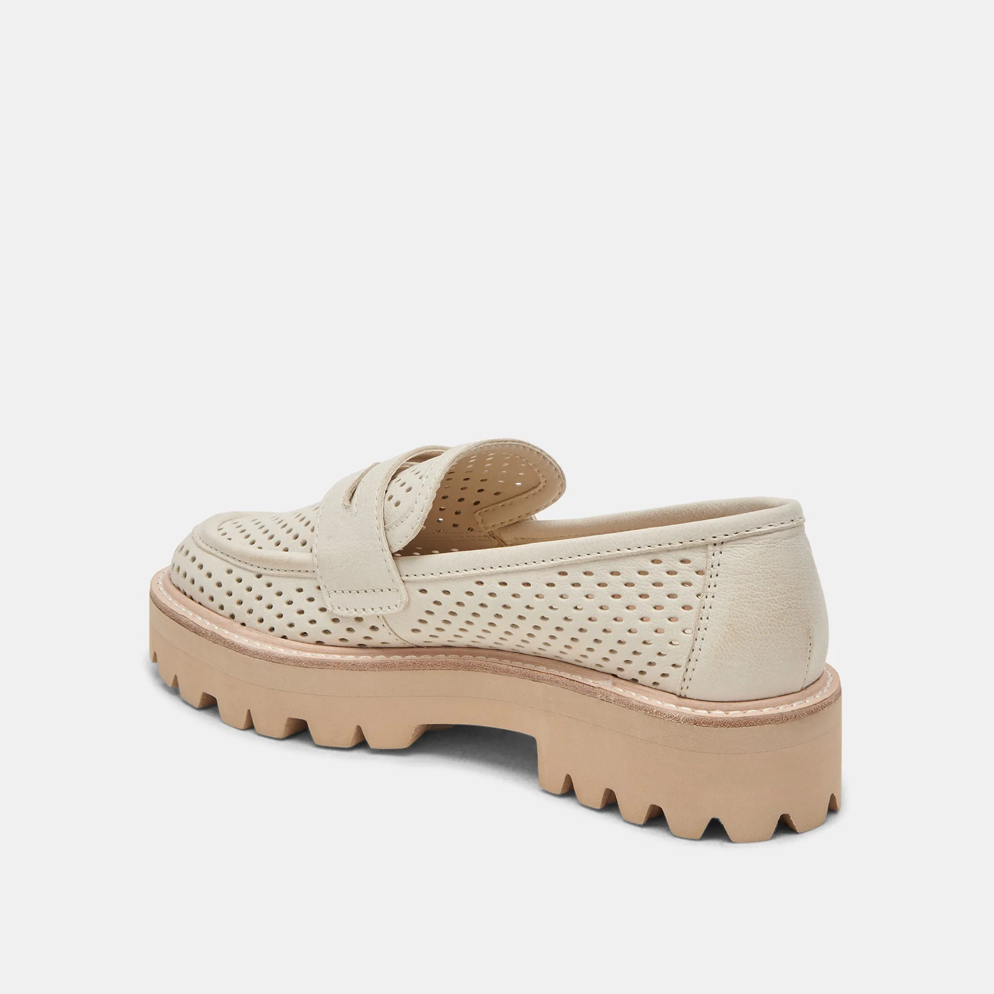 MALILA LOAFERS IVORY NUBUCK