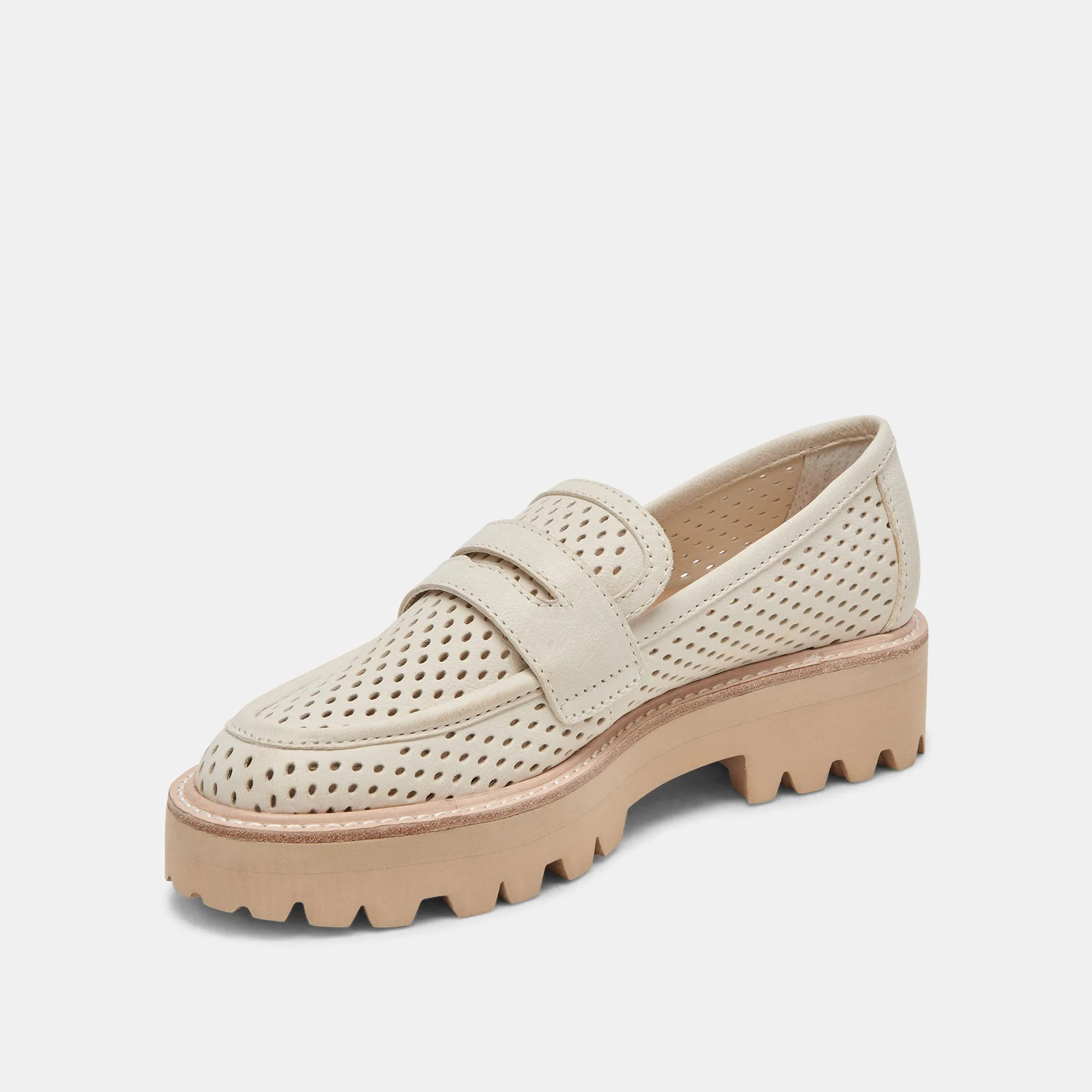 MALILA LOAFERS IVORY NUBUCK