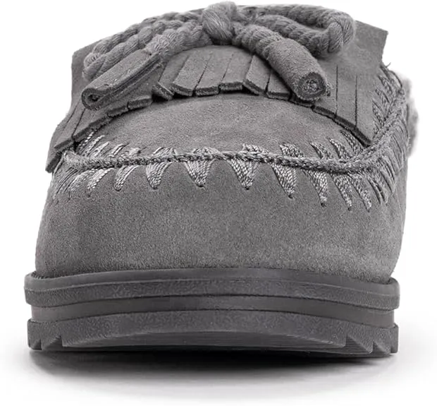 Muk Luks Women's Ziggy Hollywood Mule - Dark Grey