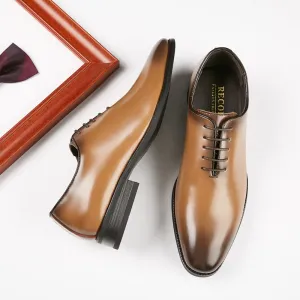 New Leather Hand-polished Business Shoes Men's