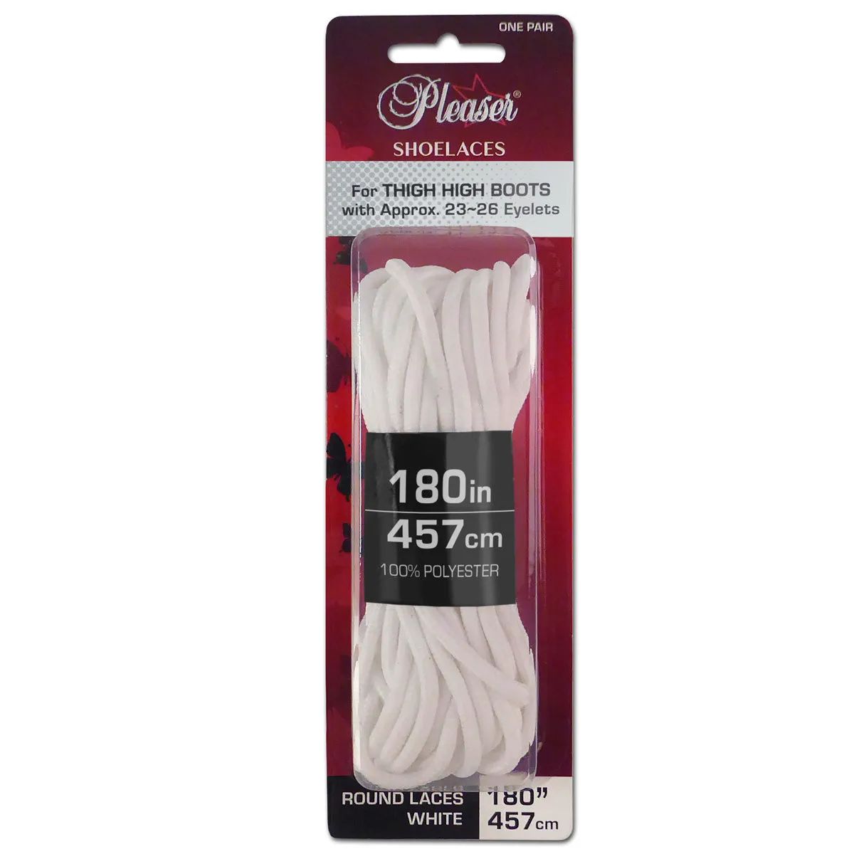 PLEASER Thigh High Boot Shoe Laces 15 ft (457 cm)