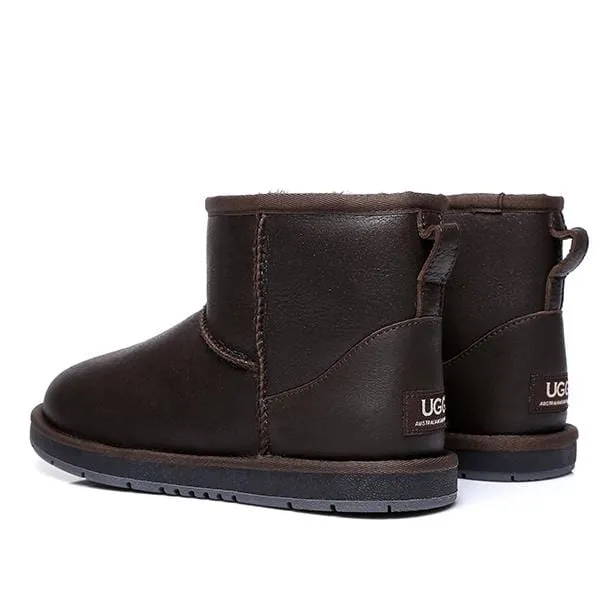 Premium Mini Napa Leather UGG Boots