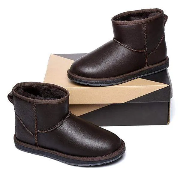 Premium Mini Napa Leather UGG Boots