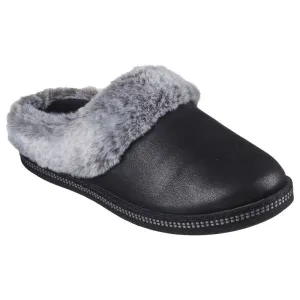 Skechers Womens Slipper Cozy Campfire Lovely Life Black