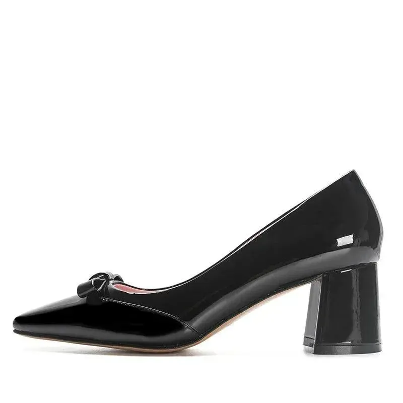 Slip-On Square Toe Women's Pumps Shoes