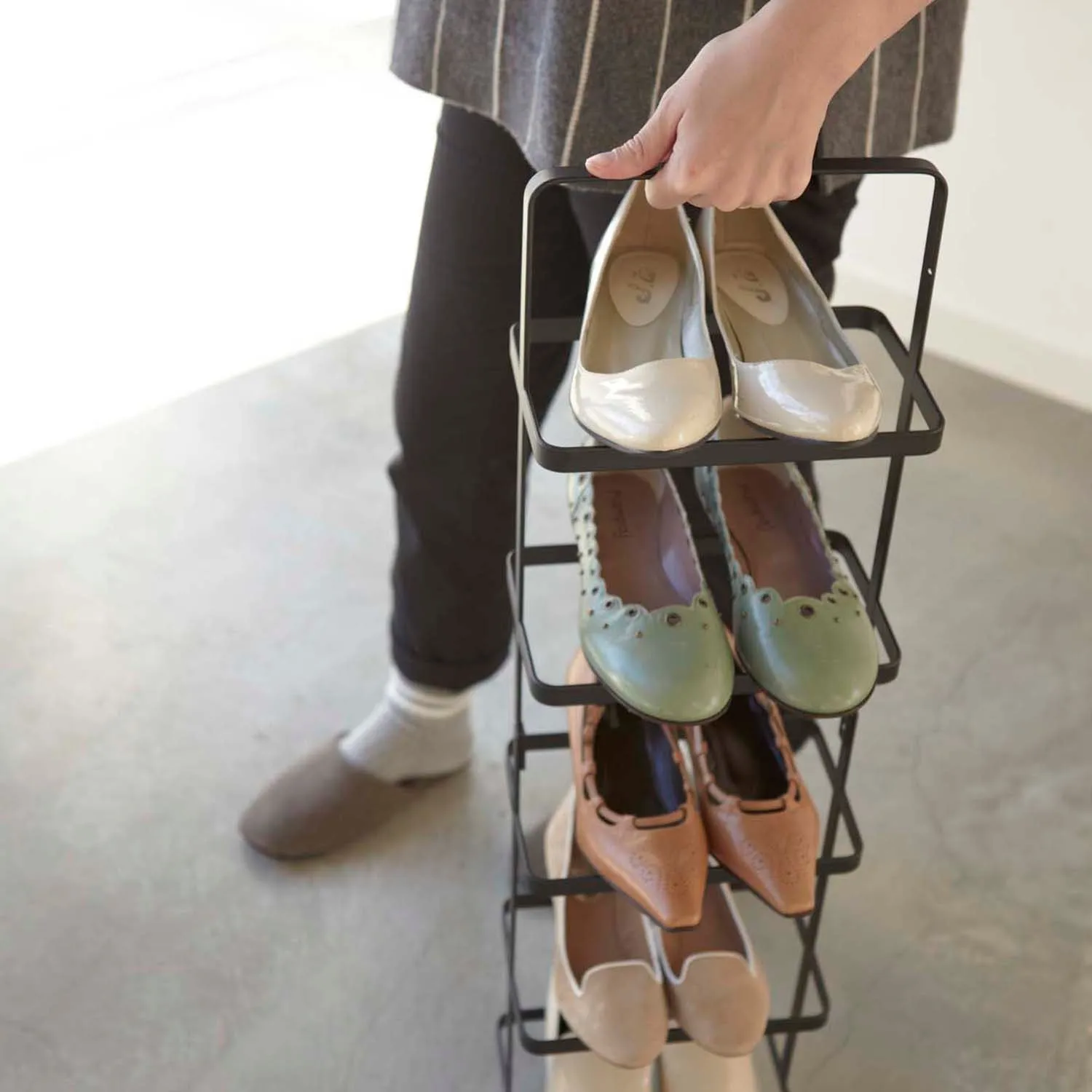 Tall Shoe Rack