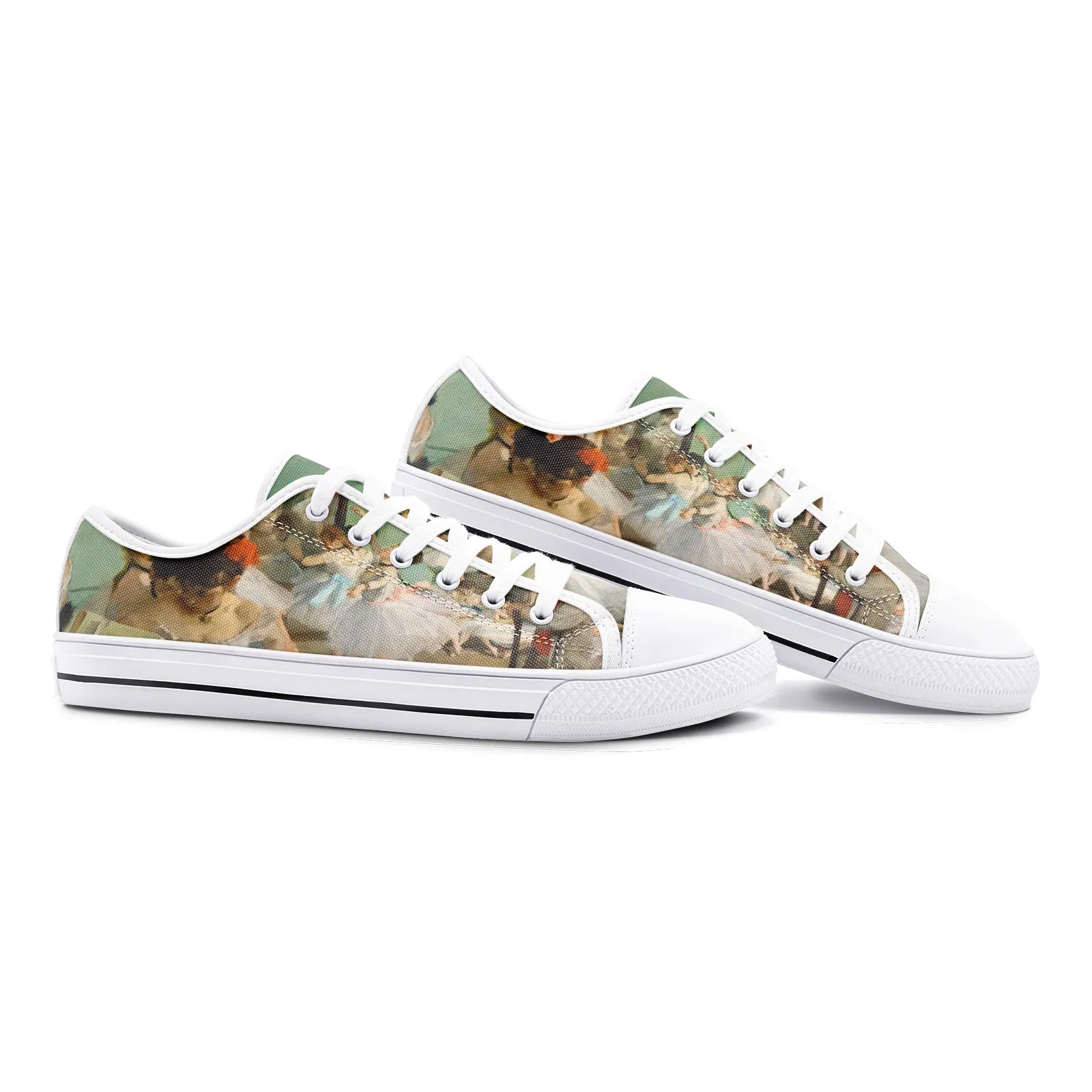 The Dance Class Unisex Low Top Canvas Shoes