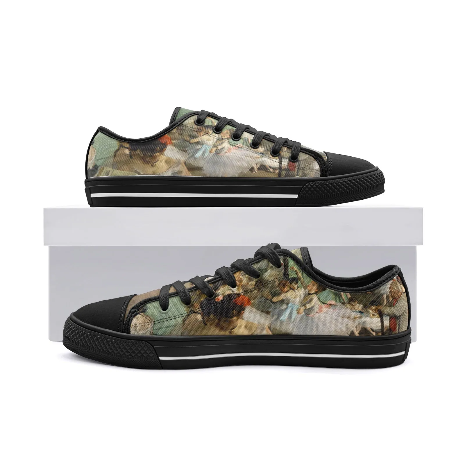 The Dance Class Unisex Low Top Canvas Shoes