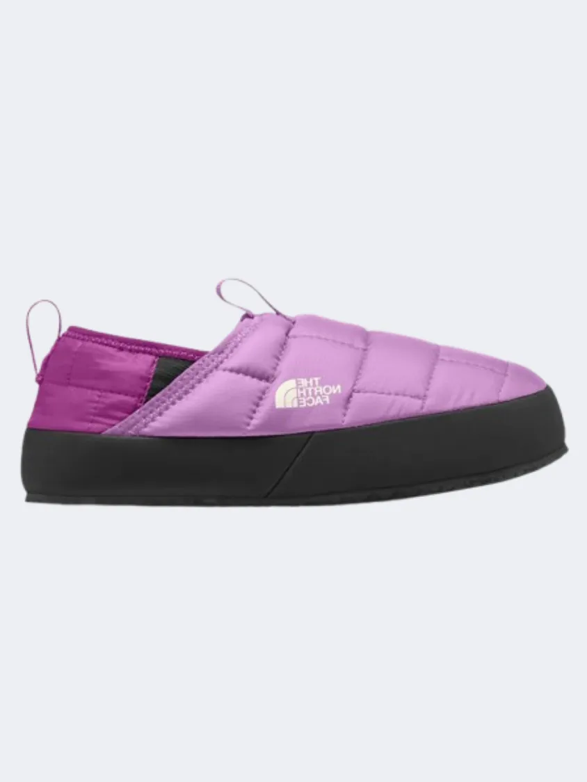 The North Face Thermoball Traction Mule Ii Kids Lifestyle Slippers Dragonfruit/Mulberry