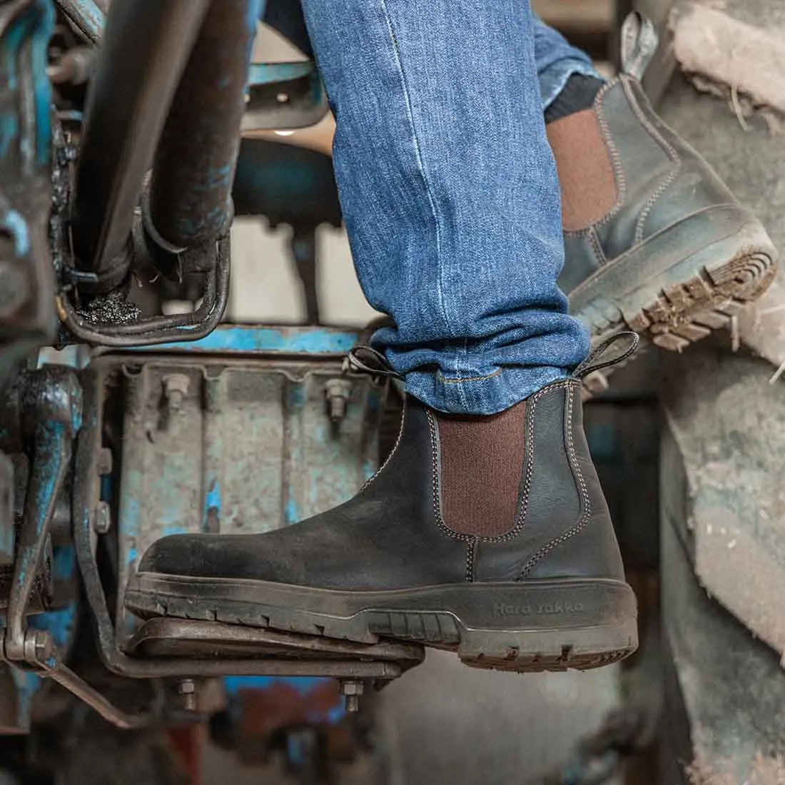 Unisex Outback Steel Toe Dealer Boots